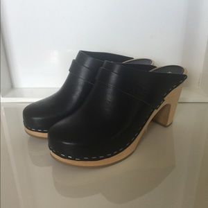 Swedish Hasbeens Slip In Classic Black Size 36